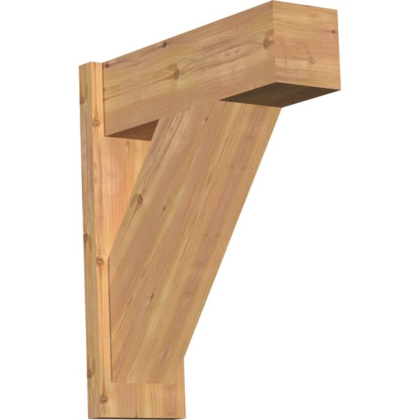 Ekena Millwork Traditional Block Smooth Outlooker, Western Red Cedar, 7 1/2"W x 22"D x 26"H OUT08X22X26TRA05SWR - main
